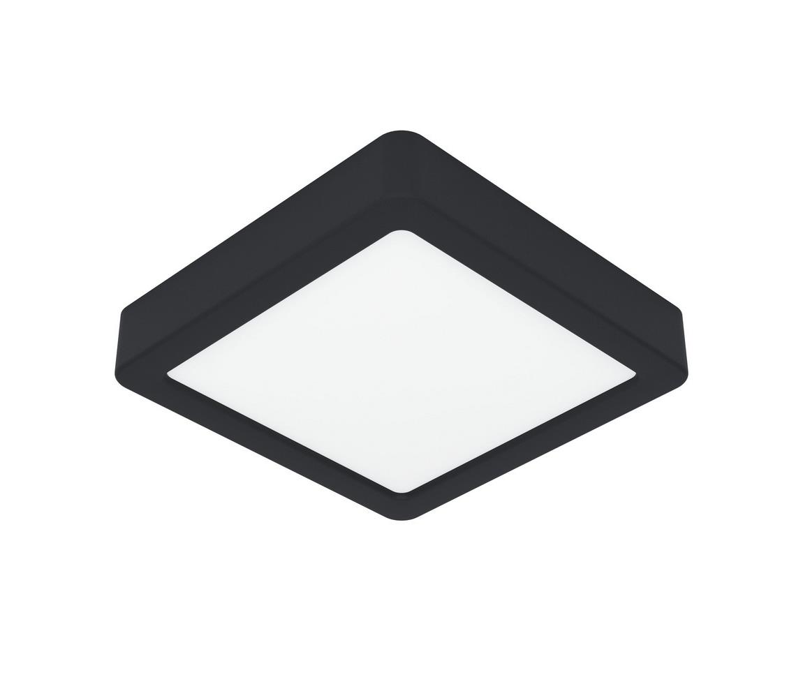 Eglo 900586 - LED Ścienialny plafon FUEVA LED/11W/230V czarny