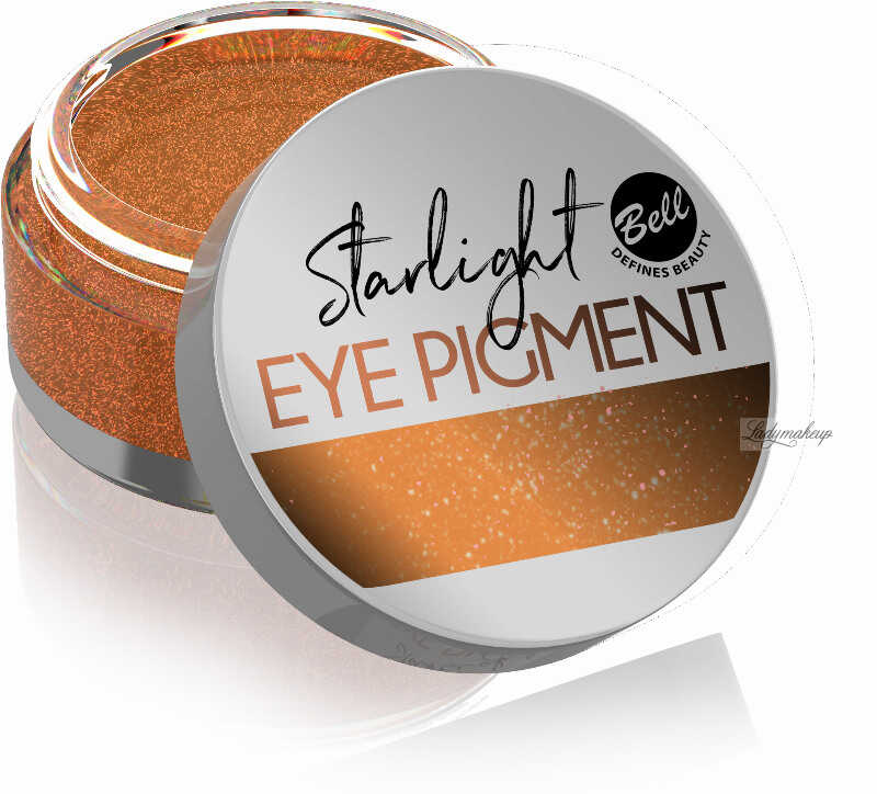 Bell Starlight Eye Pigment Sypki Cień Do Powiek 02 Golden