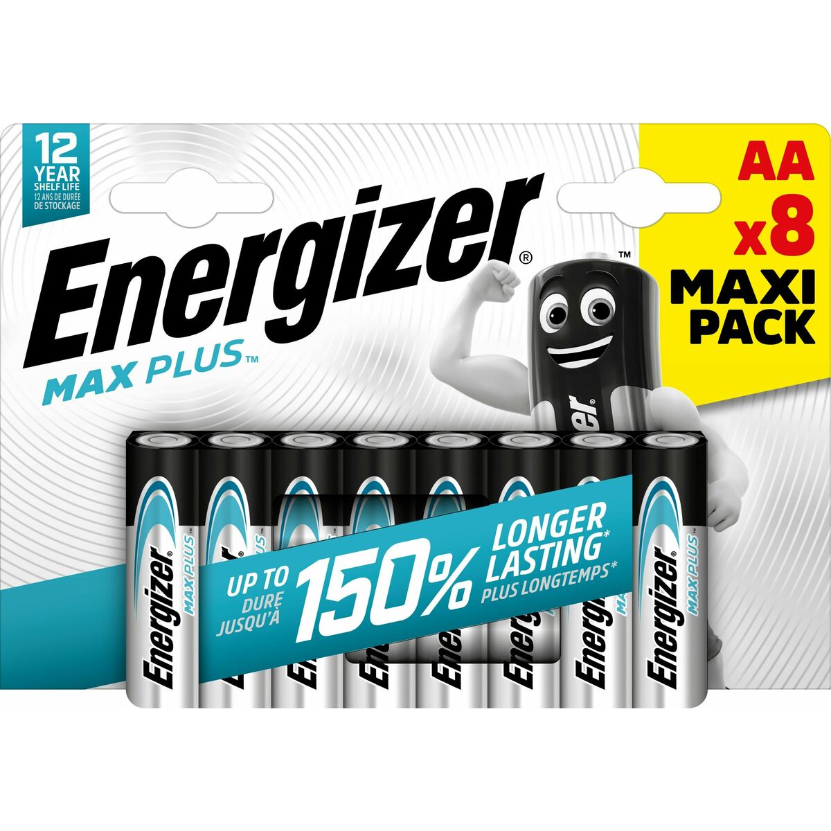 Bateria ENR Max Plus Alk AA CHP8 ENERGIZER