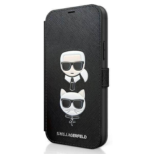 Karl Lagerfeld KLFLBKP12LSAKICKCBK iPhone 12 Pro Max 6,7