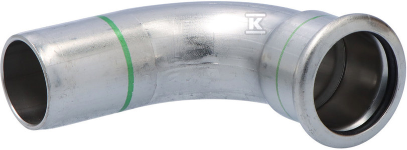 Kolano 90 stopni nyplowe KAN-therm Inox - 28mm