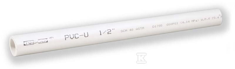 Rura ciśnieniowa Sch 40 PVC-U 1