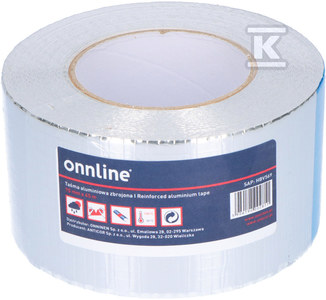 Onnline Taśma 75/45m zbrojona aluminiowa