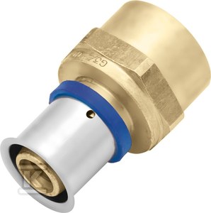 Złączka mosiężna GW ultraPRESS - 25 Rp3/4