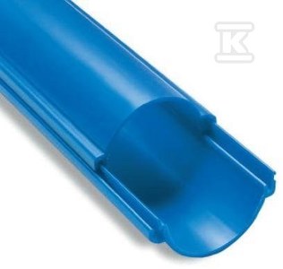 Rura dzielona w odcinkach średnica 110mm QRD 110 NIEBIESKA