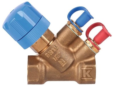 Zawór Kombi 2-Plus, powrót, z małym przepływem, GW 1/2