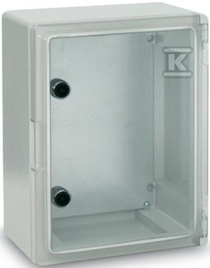Incobex Obudowa z drzwiami transparentnymi SWD 400x300x195mm IP65 z płytą montażową ICW-304019-P ICW-304019-P