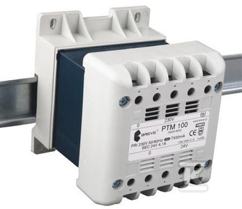 Breve Transformator 1-fazowy PTM 250VA 230/24V /na szynę/ 16024-9928
