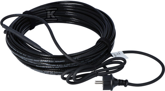 Kabel grzewczy Frostguard z wtyczką 10W/M 25m