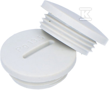 TRYTYT Zaślepka polistyrenowa 13,5mm TRYTYT ZPG-13,5