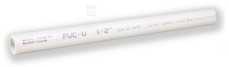 Nibco Rura ciśnieniowa PN 15 / Sch 40* PVC-U 2