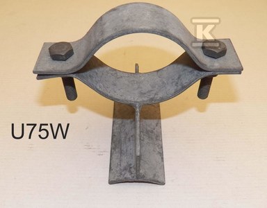 Uchwyt na rurę Fi 75, na słup wirowy