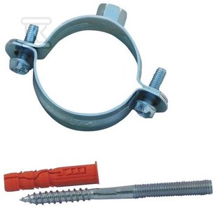 Obejma metalowa - komplet 3/4