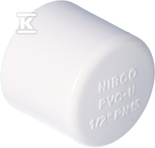 Nibco Zaślepka KW PVC-U 1/2