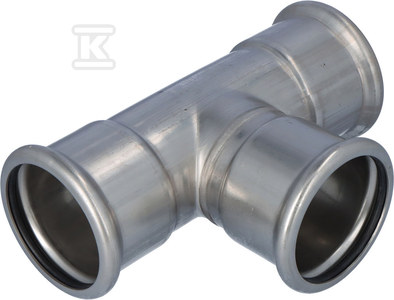 Trójnik KAN-therm Inox - 76,1 x 76,1 x 76,1