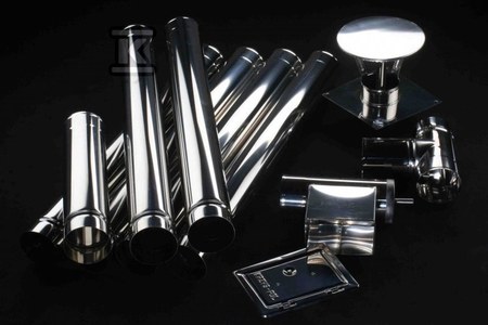 Pakiet kominowy DN 130 do kotła z otwartą komorą spalania Krzyspol