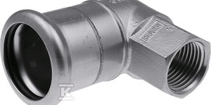 Kolano 90° GW Inox - 28 Rp1