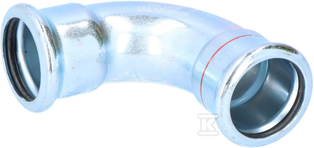 Kolano 90 stopni KAN-therm Steel - 28 x 28