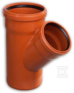 Kaczmarek Trójnik PP 160x110/45 SN8 do kanalizacji zewnętrznej