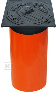 Pokrywa teleskopowa typ L315 (do studni 315) 315mm klasa B125/12.5T, bez manszety