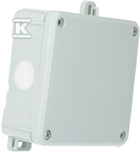 Puszka 2K IP55 / IP65 98x98x46 Szara
