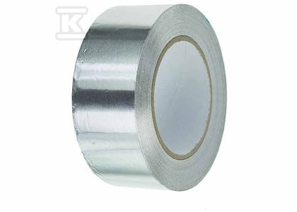 Onnline Taśma 48/45m gładka aluminiowa