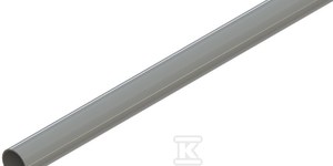 Onnline Rura elektroinstalacyjna PVC, RL-18, szara, długość 3 metry, opakowanie 25szt.