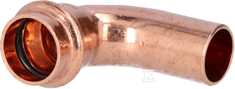 CONEX Łuk jednokielichowy, 90° 22 CU B Press