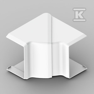 Kopos Naroże wewnętrzne LH 60x40mm kremowo-białe 90 stopni 8655 8655