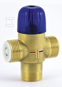 Termostatyczny Zawór Mieszający, Bez Zaworów Zwrotnych, Novamix Value 70 FS DN15