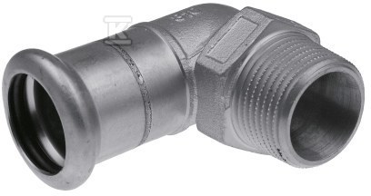 Kolano z GZ KAN-therm Inox - 18 x 1/2