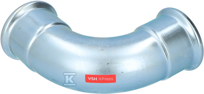 Kolano 90° Steel - 76.1