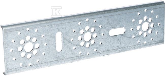 Płytka montażowa metalowa podwójna ultraLINE - L = 80, 150 mm