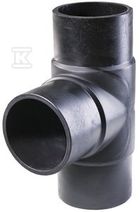 Trójnik redukcyjny doczołowy 110/90 SDR17 , woda-gaz