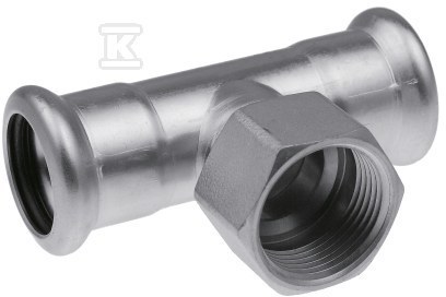 Trójnik z GW KAN-therm Inox - 35 x 1/2