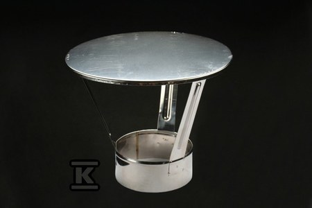 Parasol kominowy DN 100 do kotłów z otwarta komora spalania