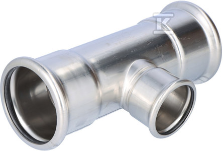 Trójnik redukcyjny KAN-therm Inox - 76,1 x 54,0 x 76,1