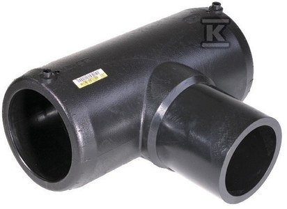 Trójnik równoprzelotowy elektrooporowy 90 SDR7.4 SDR11 SDR13.6 SDR17, woda-gaz