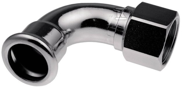 Kolano 90 stopni z GW Press 28 x R1 KAN-therm Steel Sprinkler