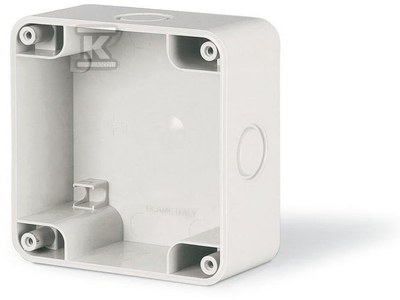 Scame Puszka natynkowa, 1 moduł, M95, IP66, szary, PROTECTA