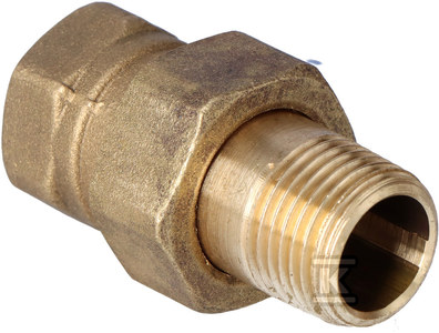 Śrubunek Twist prosty długi 1/2