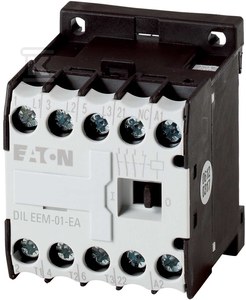 Stycznik miniaturowy, 3kW/400V, sterowanie 230VAC DILEEM-01-EA(230V50HZ,240V60HZ)