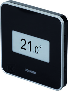 Uponor Smatrix Wave termostat D+RH T-169 black