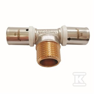 TRÓJNIK ZAPRASOWYWANY GZ 20MM X 1/2