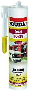 Soudal Silikon uniwersalny 280ml biały