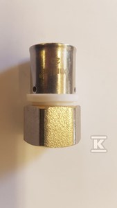 Złączka zaprasowywana GW 40mm x 1 1/2 ONNLINE