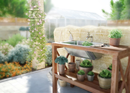 Onnline Komora gospodarcza, ścienna komora bez otworu na baterię 533x433x220 2