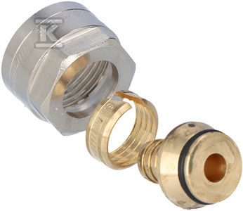 Purmo Złączka skręcana podłączeniowa rura rozdzielacz 16x3/4