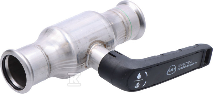 Zawór kulowy Inox - 35