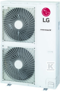 LG Powietrzna pompa ciepła SPLIT (jednostka zewnętrzna) 14kW, czynnik R410a, 3 fazy, do współpracy z jednostką zewnętrzną HN1636M.NK5